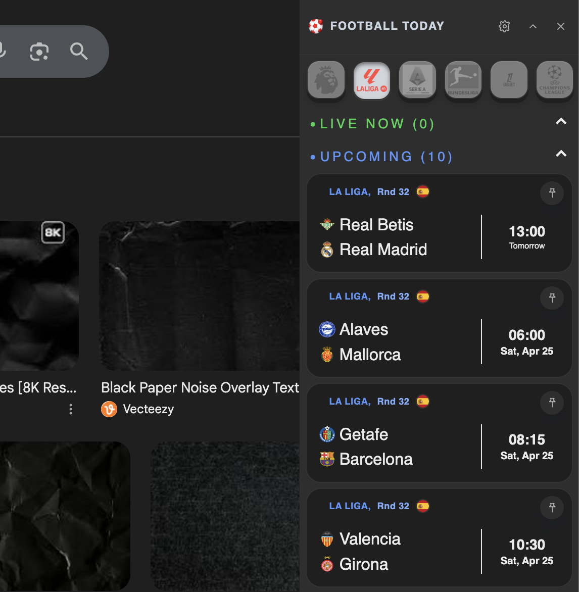 Dark theme mode example